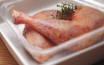 Fresh meat preserved with BOC MAPAX ® food packaging