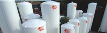 Aerial photo of BOC bulk supply gas tanks