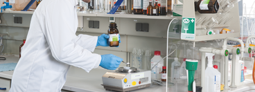 Carrying out analysis in a laboratory