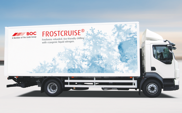 Frostcruise® transports fish and seafood maintaining the freshness and flavour