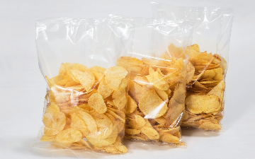 Crisps preserved with MAPAX ® food packaging gases to extend shelf